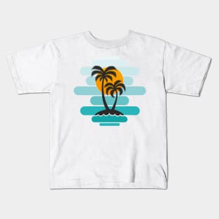 Palm trees Kids T-Shirt